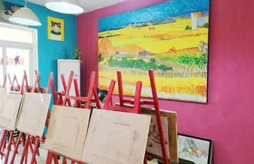 紅谷灘藝文美術(shù) 專業(yè)高考少兒繪畫培訓(xùn)，素描油畫全面提升